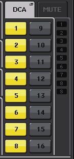 4 IN indicator Appears if a port has been assigned to the insert-in patch. It lights when the signal is sent to the insert-in. DIRECT OUT field This field enables you to make insert settings.