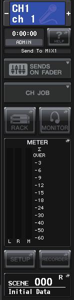 Meters Meters This chapter explains the METER screen that shows the input and output level meters for all channels, and