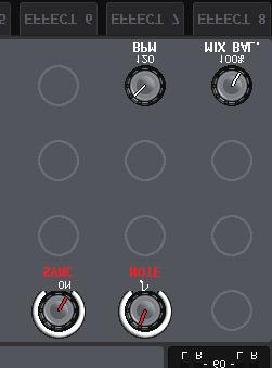 Graphic EQ, effects, and Premium Rack 8. Press the effect type field to open the EFFECT TYPE popup window, and select an effect type that includes the BPM parameter.