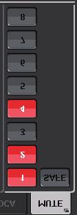 Grouping and linking Selecting the mute groups to which a specific channel will belong 1. Press the [SEL] key for the input channel/output channel that you want to assign. 2.