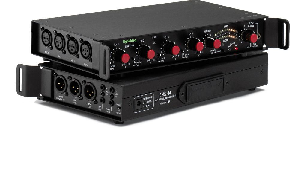 Field Portable Audio Mixer Operator s Manual SignVideo - 1226 SE