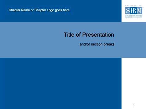 PowerPoint Following are examples of PowerPoint layouts you
