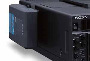* To use with a battery, the optional BKP-L551 battery adaptor is required. Backspace and Assemble Editing The HDW-S280 provides two types of editing capability.