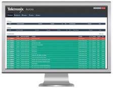 Video Quality & Service Assurance: File Validation Suite Aurora, Hydra and Autofix With the addition of Aurora, Hydra and AutoFix to the content analysis solution portfolio,tektronix is focused on