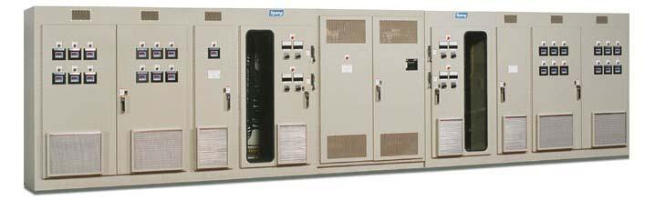 The system shown in Figure 12 powers a 25 zone electric kiln. It includes 853 Digital SCR Power Controllers with power synchronization. Theory of Operation Figure 12.