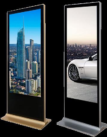 versatile LCD Display Boards are an eyecatching advertising medium, perfect as retail outlets, hotels and passenger ISION