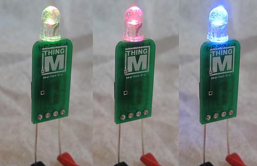 Smart LED Prototypes color selectable by HSB