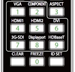 projector and remote control can be checked by SERVICE menu as below figure, X represents that the function is not enabled; the number 26 is the current identification number of the remote control