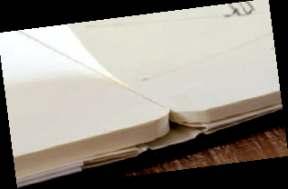 On the inside, it s a writing pad made from our approved paper with rounded
