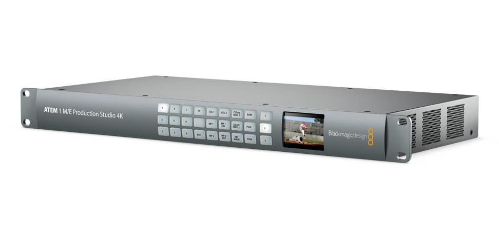 Product Technical Specifications ATEM 1 M/E Production Studio 4K The advanced ATEM 1 M/E Production Studio 4K model switches between SD, HD or Ultra HD video standards so you can connect a wide range