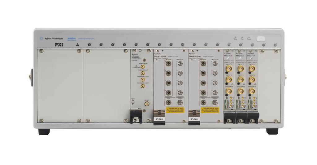 RECOMMENDED CONFIGURATIONS Quad DC M9362A-D01-F26 Channels Digitizers M9210A 1, 3 Sample rate Analog bandwidth per channel 1 3 3 4 GS 1.