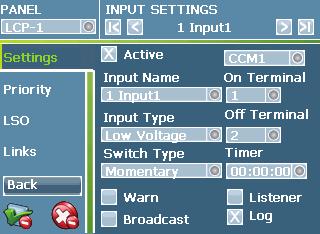 Step 9: Verifying Input Operation and Understanding Other Input Settings Step 9: Verifying Input Operation and Understanding Other Input Settings Objective: To verify that input programming is