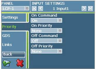 Check that the lighting circuits respond as expected checking both ON and OFF functions. 3. Repeat this process for each input.