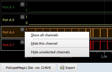 Now click on channel settings icon (any). Popup menu will show you options what to do with channels.