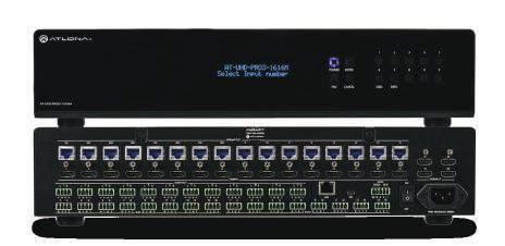 switchers Atlona UHD-PRO3 Matrix Switcher Series The Atlona UHD-PRO3 Series provides flexible HDBaseT routing with a combination of both long distance, 230 foot (70 meter) transmission and extended