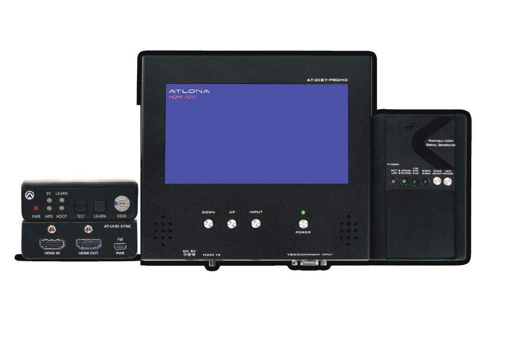 test equipment Identify, Diagnose, and Remedy Atlona test and troubleshooting solutions save
