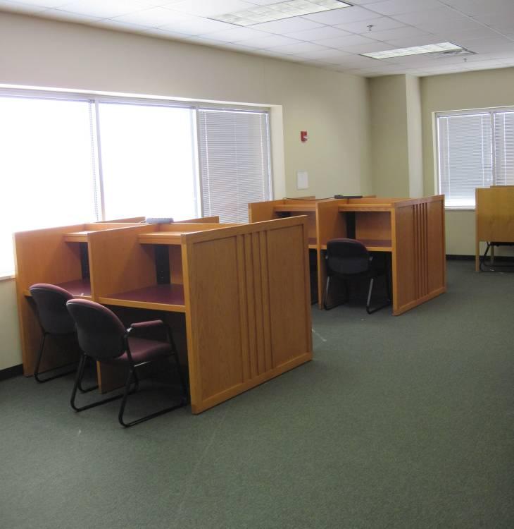 Plenty of study space Two study rooms available (reserve