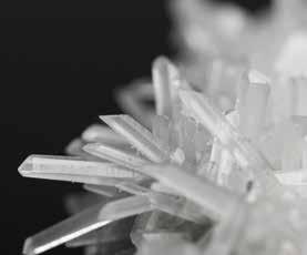 It can create mineral crystals that are extra hard and clear