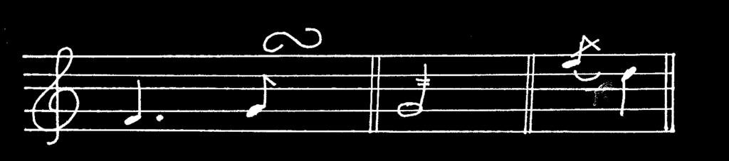 M: -. fe : s/l : f : m : r/d: - :t, /d:-:-// ½ mk for clef ½ mk for each note ½ mk for time sign c) Name one idiophone and one aerophone used in the Nyatiti performance (2mks) i) Idiophone Jingles /