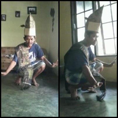 Sorpei, in bahasa Indonesia is called cross-legged, which is sitting on the floor with legs