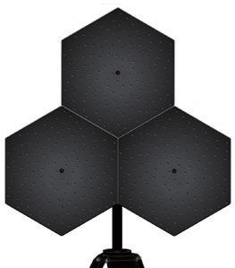 Product presentation Low frequency performance at 500 Hz The biggest improvement when going from a single Hextile to the two different Multitile configurations is best demonstrated on a low frequency