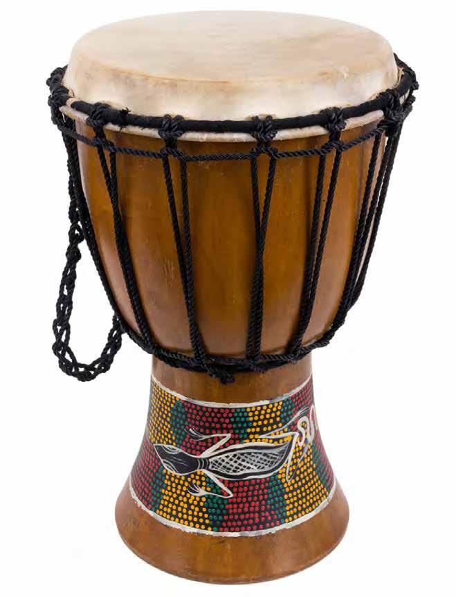 Lesson 1: K-1, Instruments Teacher Handout (1/4) Drum The djembe drum was invented over 800 years ago! Imagine that! That is older than your great great great grandmother or father!