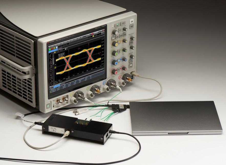 03 Keysight Achieve High-Quality Compliance Test Results Using A Top-Quality Test Fixture - Application Note The Importance of a Top-Quality Test Fixture The test fixture you use for high-speed