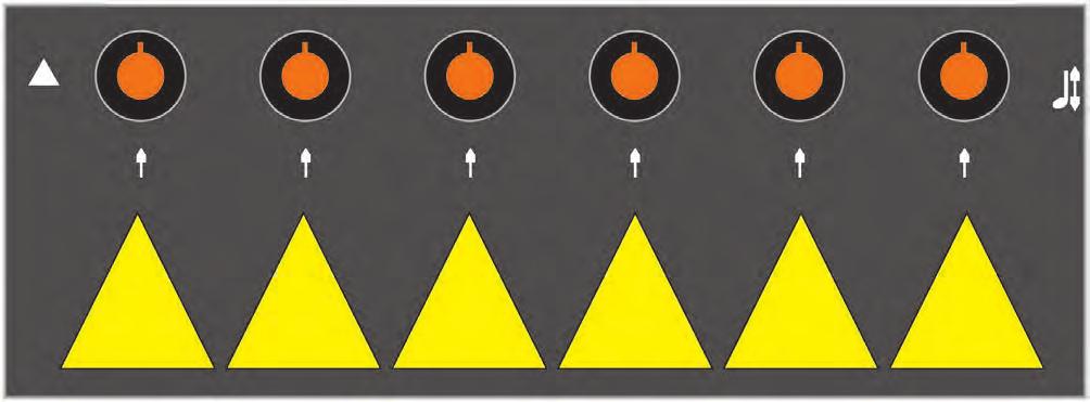 Analogue Solutions Generator Manual Voltage Generator This is a special kind of transposer / CV generator. There are 6 slots.