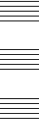 Finding and Keeping Your Place in the Music (the Score) Notes are written on a STAFF or STAVE. This shows if they are HIGH or LOW. High Notes can be written on the lines or in the spaces.
