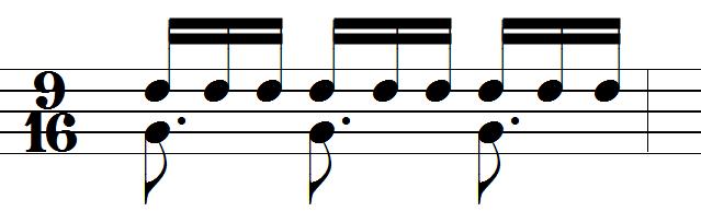 There are RESTS, which tell you when NOT to sing. These also have time values. Semibreve Suspended from a line. Minim Mounted on a line.