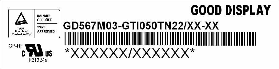 14. Product Label Label Dimension : 48.0X12.0mm XXXXXX / XXXXXX Production Date (Y/M/D) Delivery Date (Y/M/D) 15.