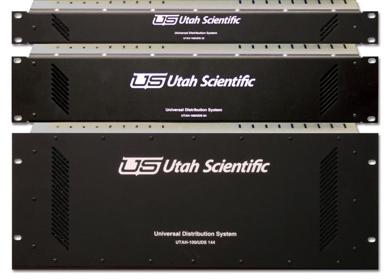 UTAH 100/UDS Universal Distribution System The UTAH-100/UDS is a revolutionary approach to signal distribution, combining the flexibility of a multi-rate digital routing switcher with the economy of