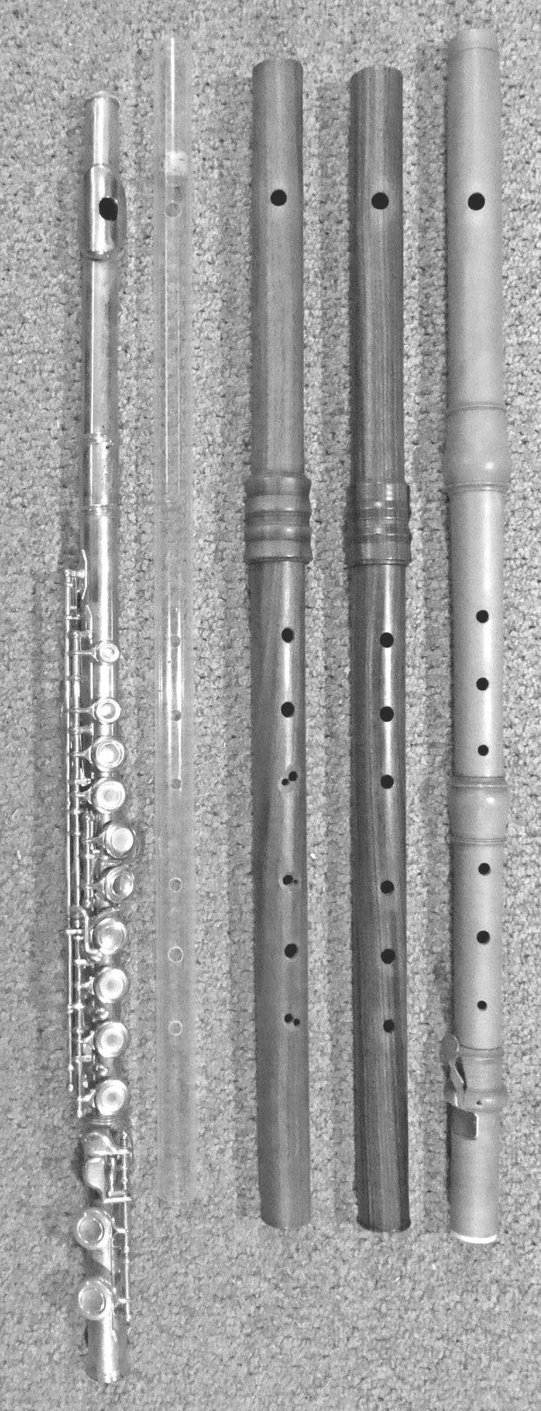 9.8 Some conclusions The renaissance type of flute with a cylindrical bore and 6 fingerholes is in interesting instrument for the amateur woodwind maker.