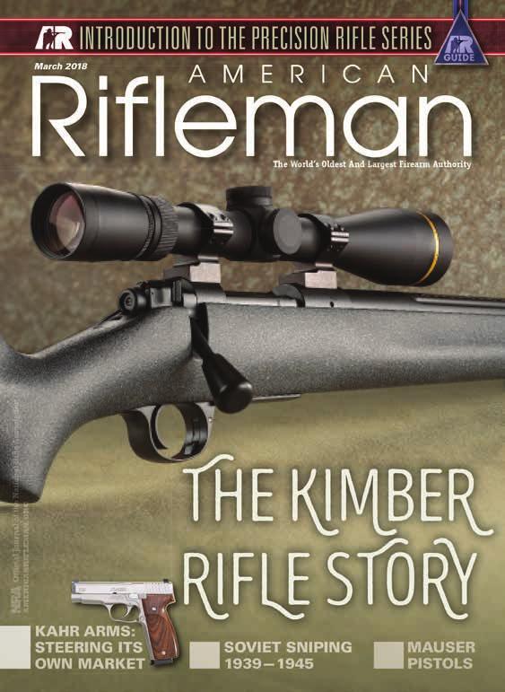 THE WORLD S OLDEST AND LARGEST FIREARM AUTHORITY As the NRA s flagship publication, American Rifleman presents its loyal readers with expert coverage of rifles, shotguns, handguns, ammunition, optics