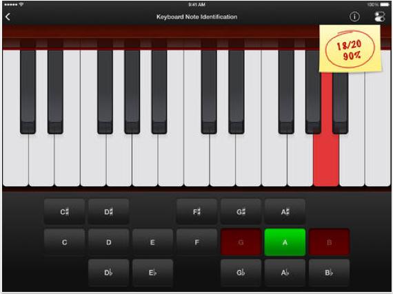 Tenuto ($4, ios only) - similar Android App - Music Theory and Practice by Musicopoulos - Different ways to practice: music staff, piano layout, fret board layout - 12-tone matrix generator - chord