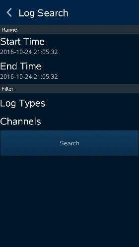 time or event (log