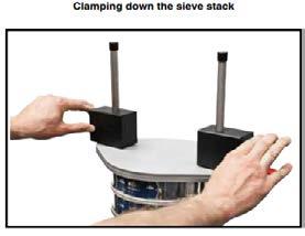 Clamping System: SS-10 Parts Diagram Gilson sieve clamps are designed for efficiency, ease of use, and rugged dependability.