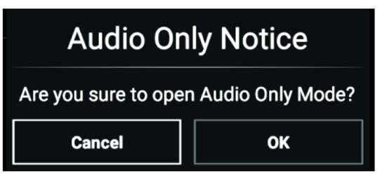 HR VIVAX Audio Only (Samo Audio): Kad je opcija aktivna, TV će reproducirati samo zvuk, bez slike. Pritisnite tipku / za On (Uklj.)/Off (Isklj.) opcije.