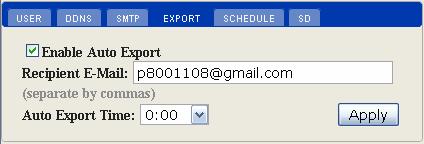 In this case, check your e-mail provider for the SMTP port number. Sender Email: Type the sender s e-mail address.