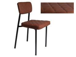 46cm 8HLENKC*gdjbfj+ 8HLENKC*gdjaji+ 8HLENKC*gdjbbb+ 8HLENKC*gdjbdf+ LM1493 Dining Chair Raw Vintage Material: Steel W. PU - Colour: Grey H.
