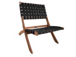 LM1521 Chair Weave Material: Wood W. Nylon - Colour: Black H. 78cm, W. 72,5cm Do Not Leave Outside At All Times LM1522 Chair Weave Material: Wood W. Nylon - Colour: Green H.