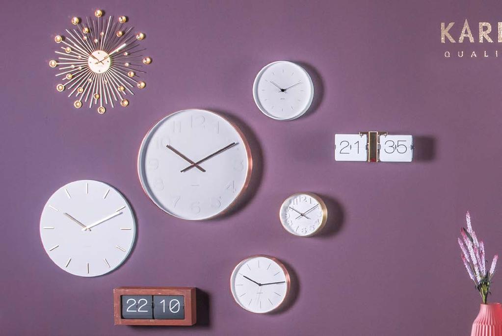 Clocks BY KARLSSON A clock is a piece