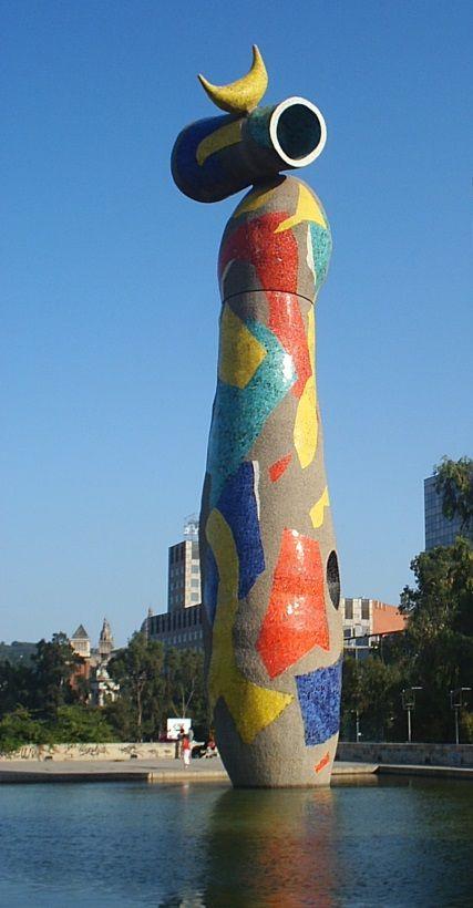 Primjeri plohe u slikarstvu i kiparstvu: Slika 6: Joan Miro Osobe na crvenoj