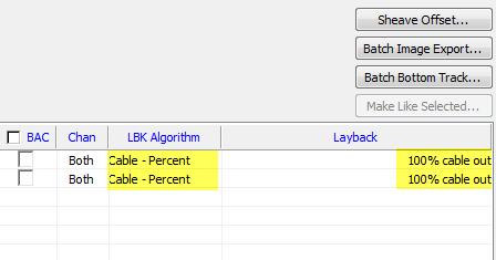 setting my LBK Algorithm to Cable-Percent, and my Layback to 100% CableOut.