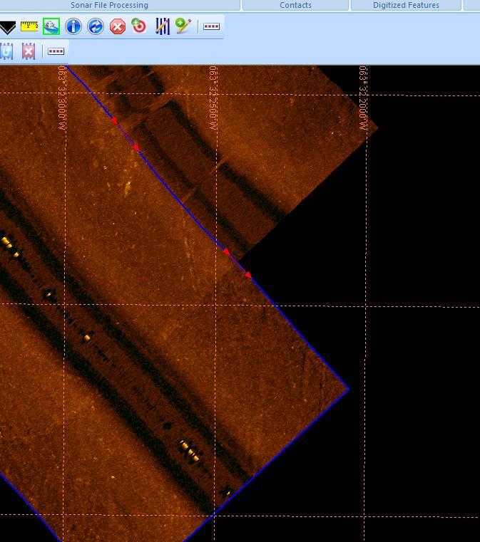 Now click OK to close the Sonar File Manager and look at the main map view no effect, right? What happened?