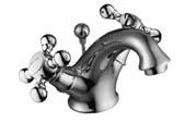 Code: 1127 Central Hole Basin Mixer without Pop-up waste Code: 1137 Wall Mixer