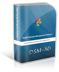 Management Software DSM80 Management Software: Web-Based Interface (Using by IE browser) Support unlimited players Multiple-Corporation support Content Management Playlist Scheduling, Layout