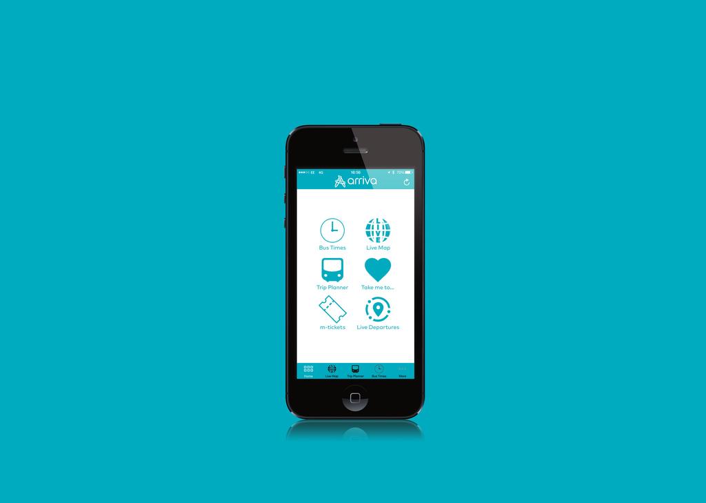 Get to know the Arriva Bus App The Arriva Bus App is designed to make it easier for you to get around on the bus.