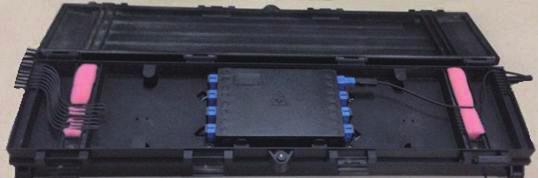 Box material PP+Fiberglass Size(mm) 600*153*73 Fiber tray capacity 24 (kg) 1.8-2.