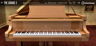 This virtual piano is truly in a class of its own and conveys the expressiveness of the player.